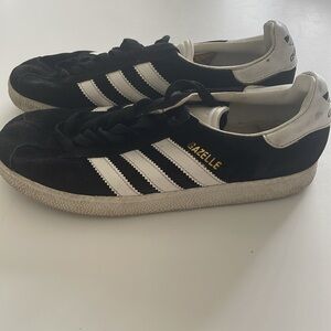 adidas Gazelle Women’s Black and White Sneakers